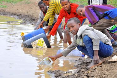 Waterpompen in Ethiopië